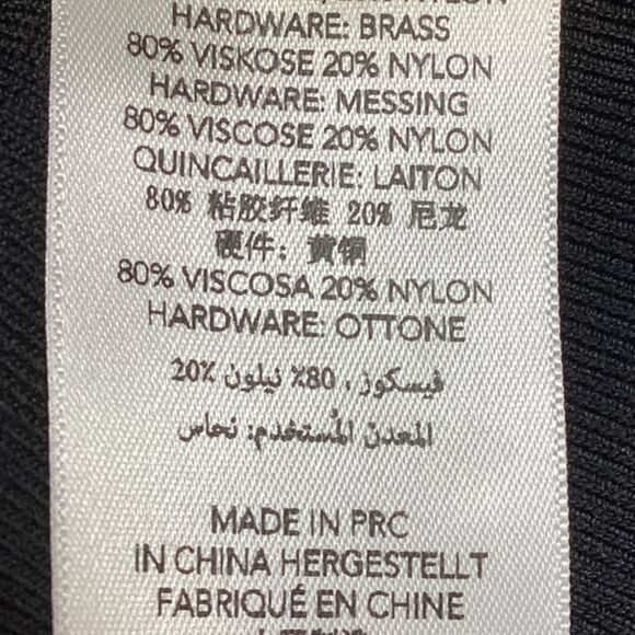 Christopher Esber Salacia Strapless Asymmetric Stretch-Knit Mini Dress in Black - Picture 8 of 8